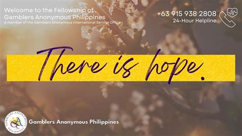 gamblers anonymous philippines meetings|Gamblers Anonymous Philippines Fellowship .